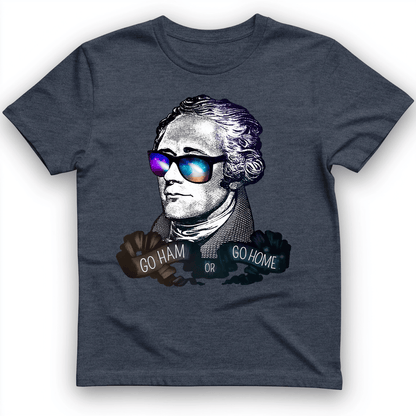 Hamilton T-Shirt Heather Navy / S