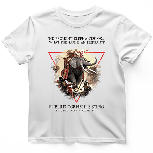 Hannibal Elephants T-Shirt White / S