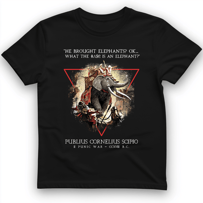 Hannibal Elephants T-Shirt Black / S