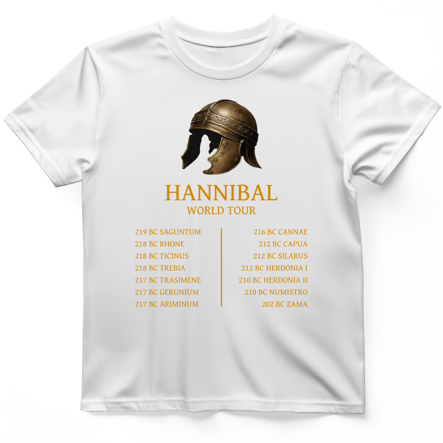 Hannibal World Tour T-Shirt White / S