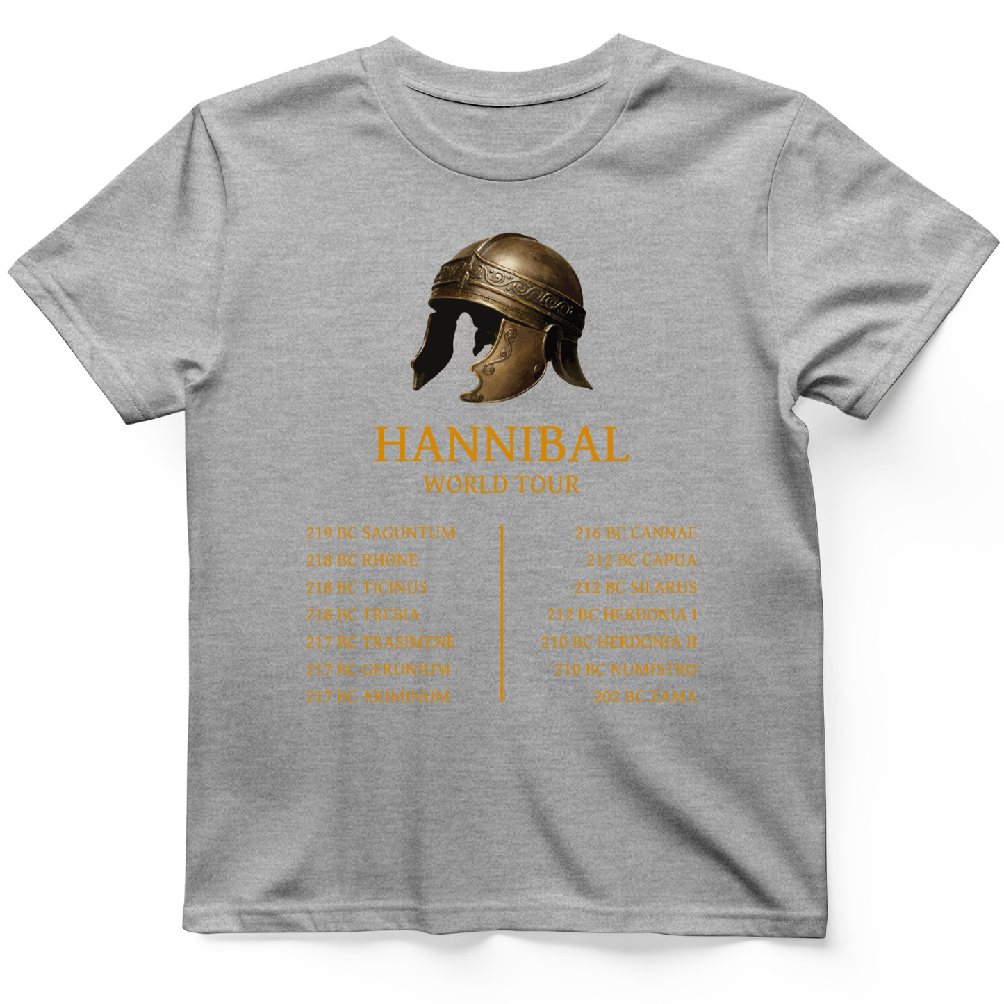 Hannibal World Tour T-Shirt Sport Grey / S