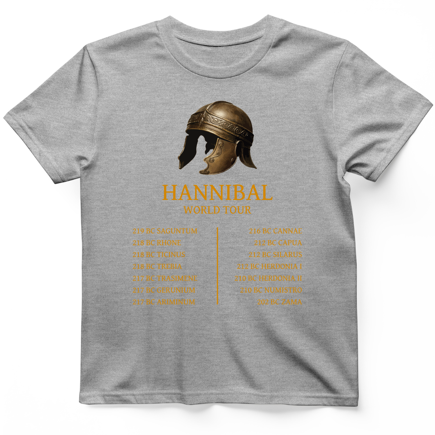 Hannibal World Tour T-Shirt Sport Grey / S