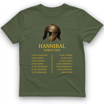 Hannibal World Tour T-Shirt Military Green / S