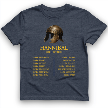 Hannibal World Tour T-Shirt Heather Navy / S