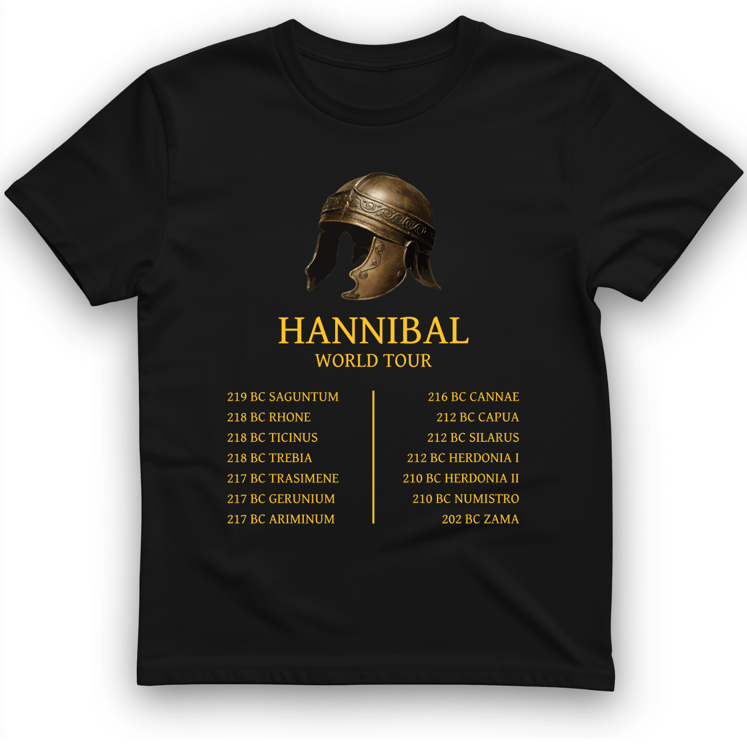 Hannibal World Tour T-Shirt Black / S