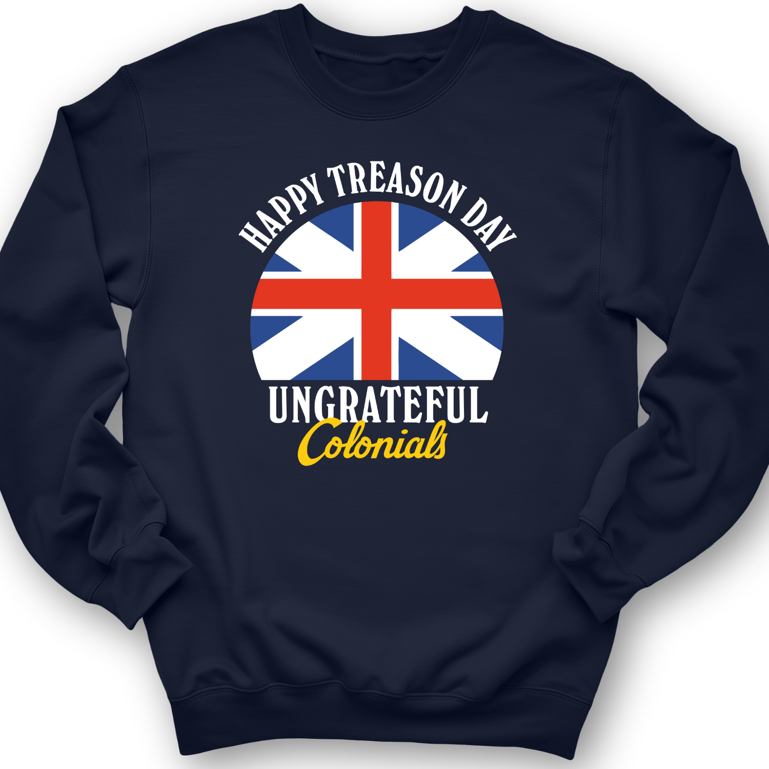 Happy Treason Day Crewneck Navy / S