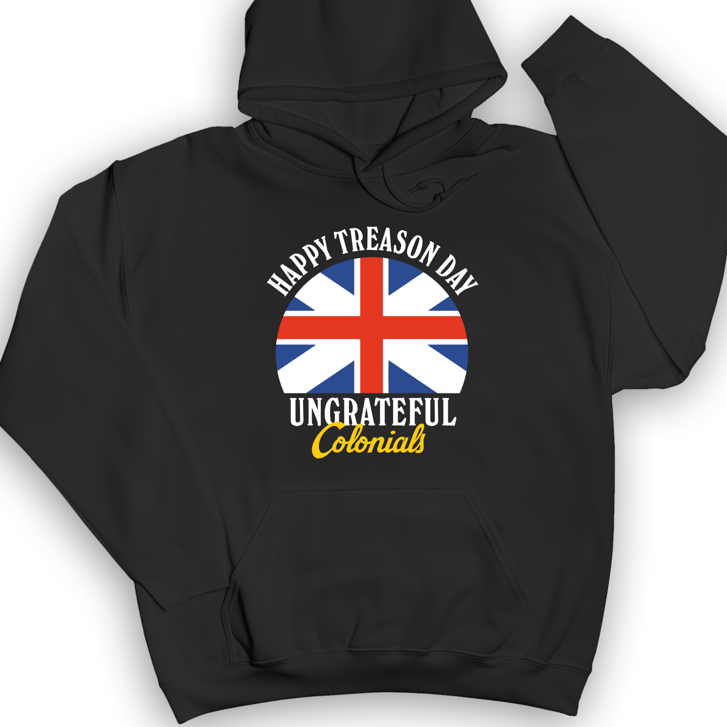 Happy Treason Day Hoodie Black / S