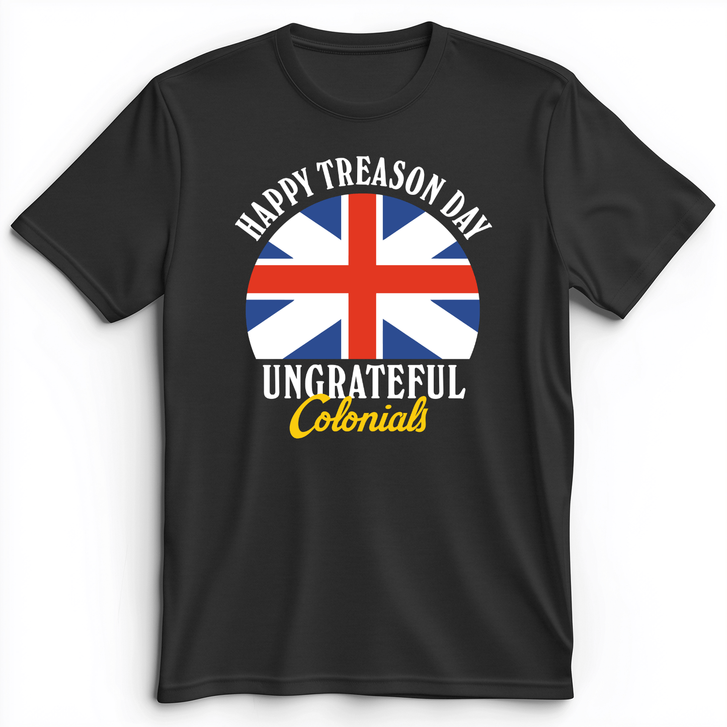 Happy Treason Day Premium Tee Dark Grey Heather / S