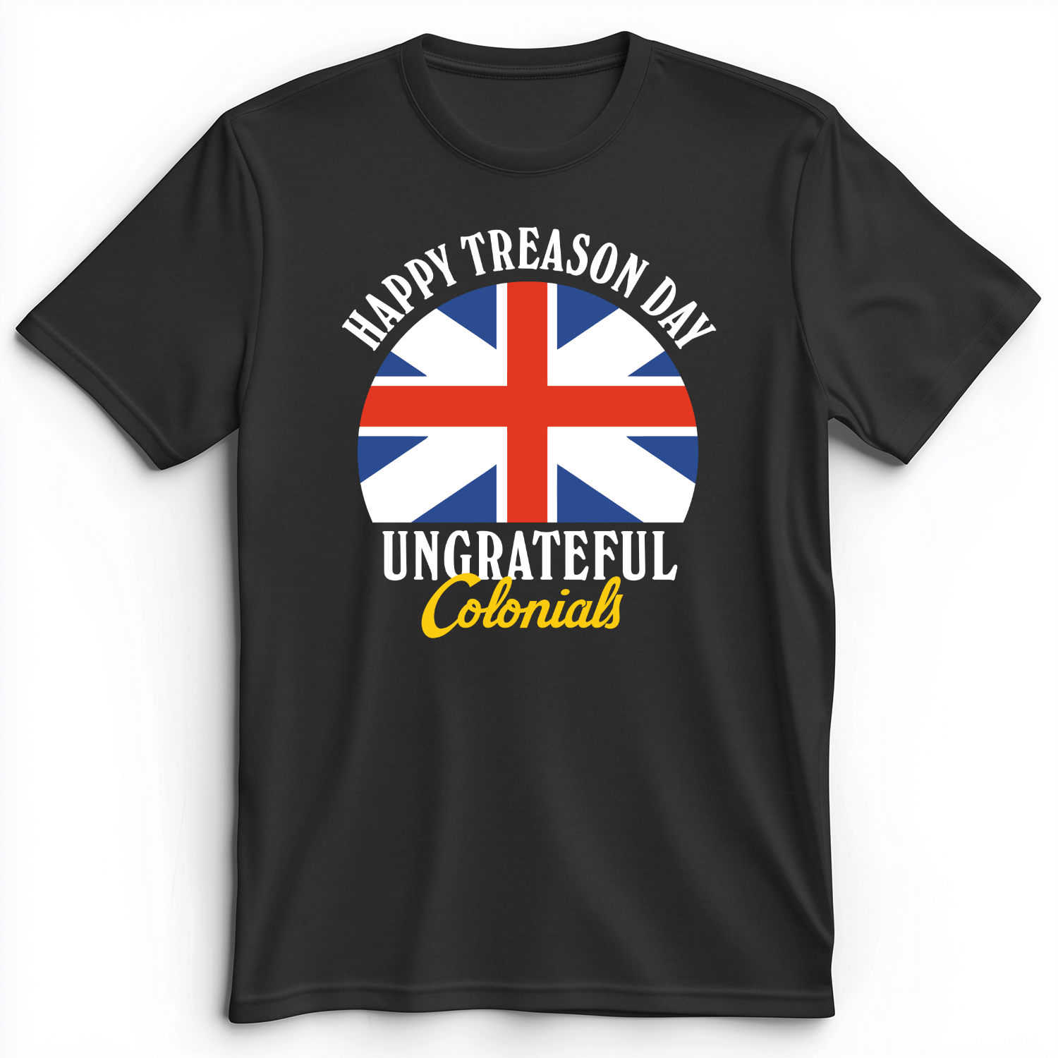 Happy Treason Day Premium Tee Dark Grey Heather / S