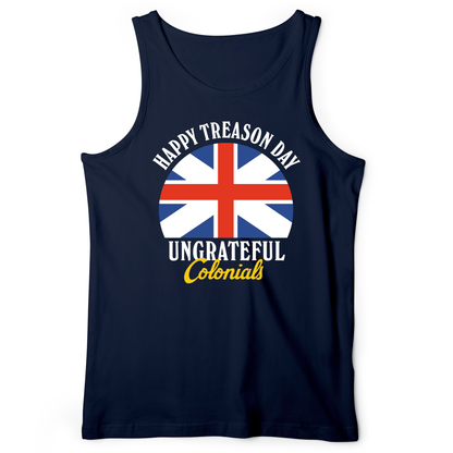 Happy Treason Day Tank Navy / XS