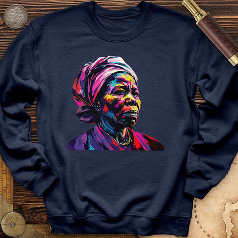Harriet Tubman Vibrant Crewneck Navy / S