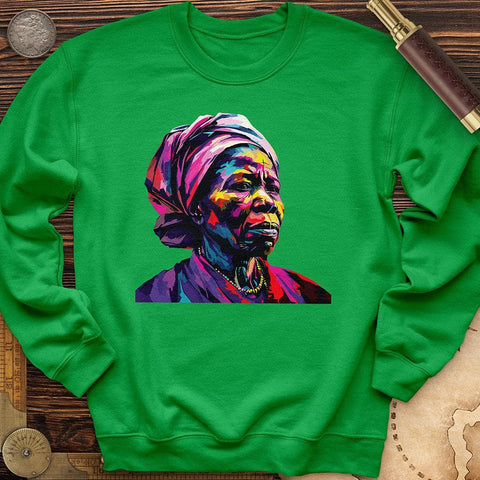 Harriet Tubman Vibrant Crewneck Irish Green / S