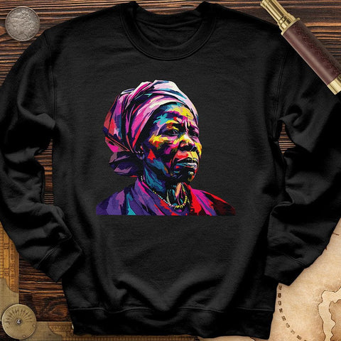 Harriet Tubman Vibrant Crewneck Black / S
