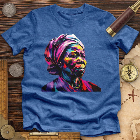 Harriet Tubman Vibrant High Quality Tee Heather True Royal / S