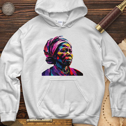 Harriet Tubman Vibrant Hoodie White / S