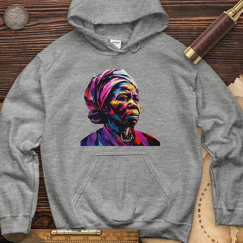 Harriet Tubman Vibrant Hoodie Sport Grey / S