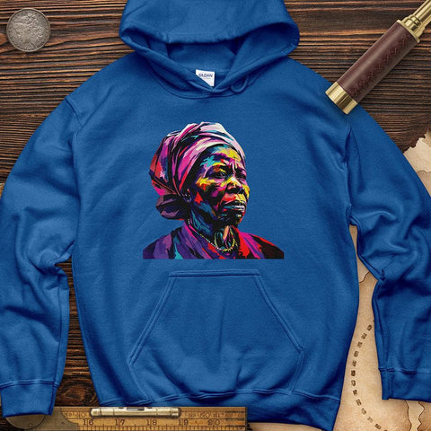 Harriet Tubman Vibrant Hoodie Royal / S