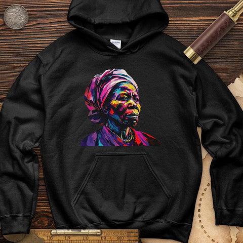 Harriet Tubman Vibrant Hoodie Black / S