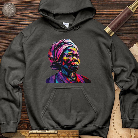 Harriet Tubman Vibrant Hoodie Charcoal / S