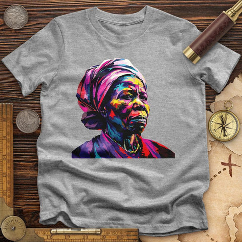Harriet Tubman Vibrant T-Shirt Sport Grey / S
