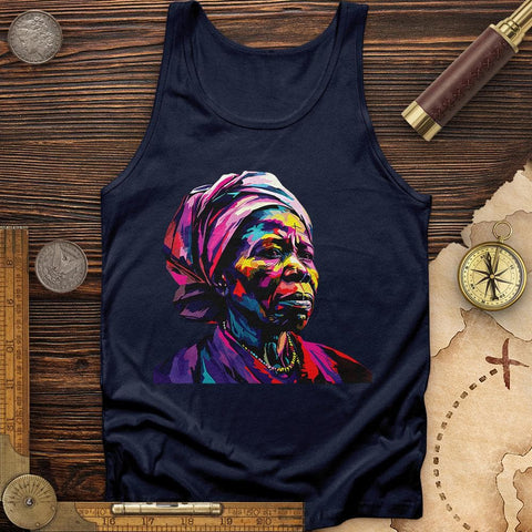 Harriet Tubman Vibrant Tank Navy / XS