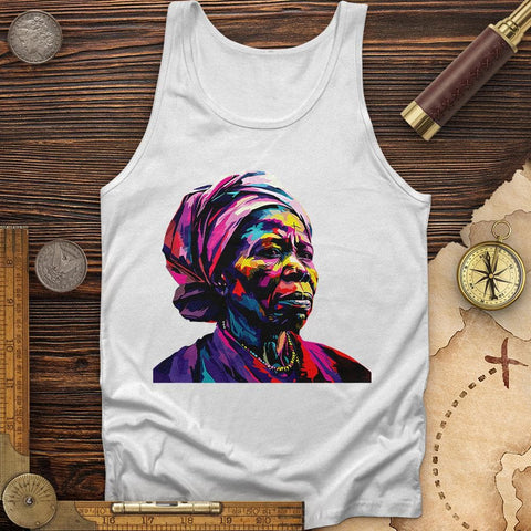 Harriet Tubman Vibrant Tank White / XS