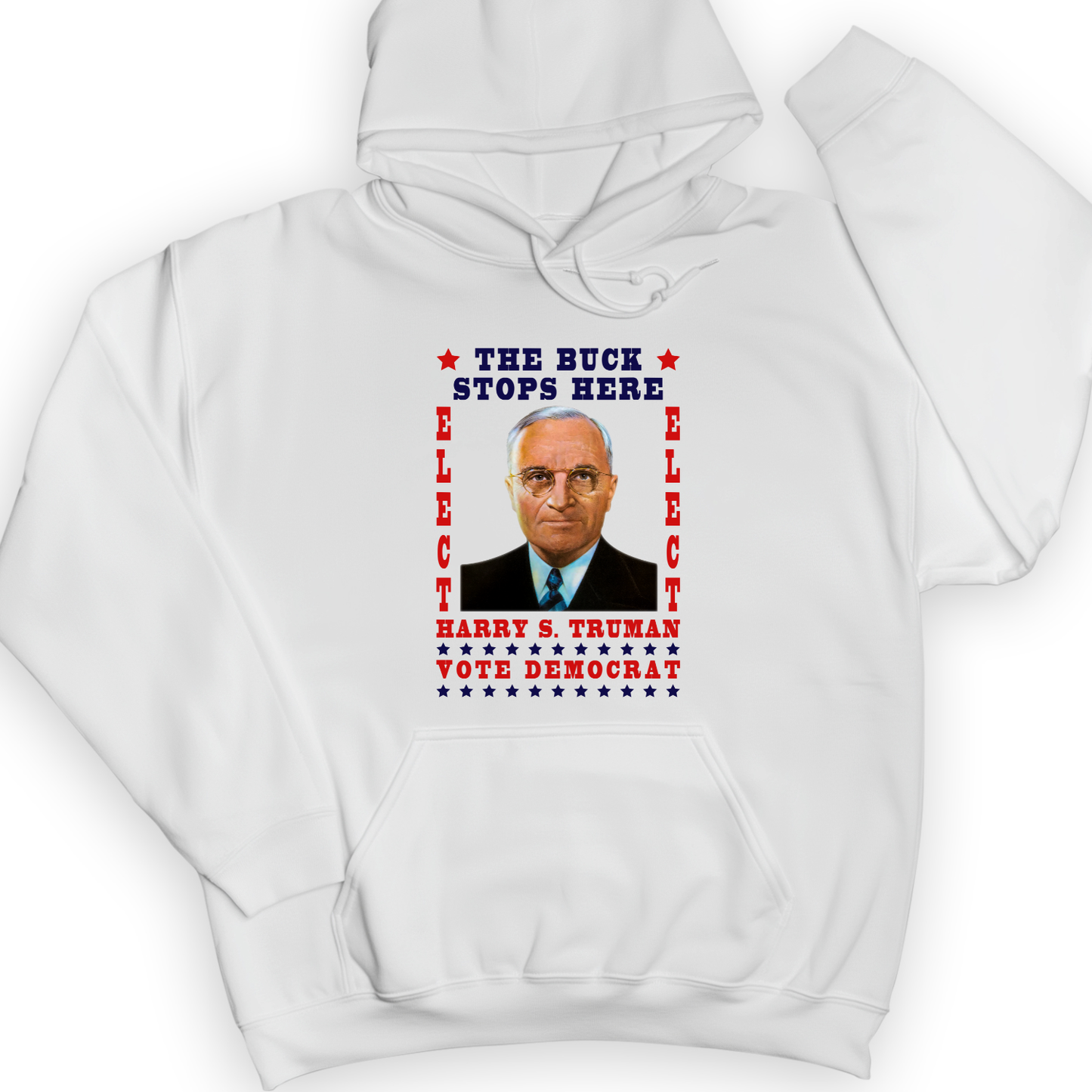 Harry Truman Hoodie White / S