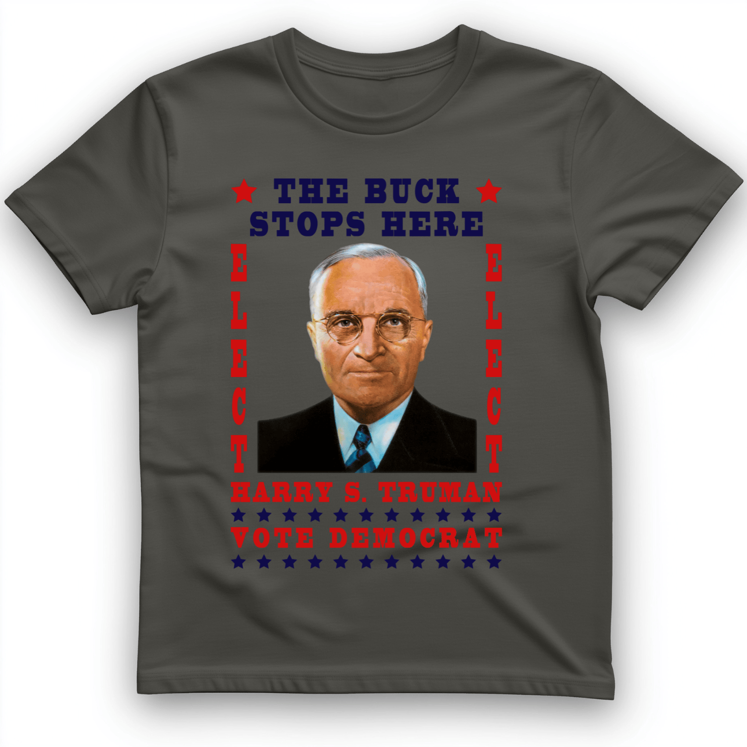 Harry Truman T-Shirt Charcoal / S