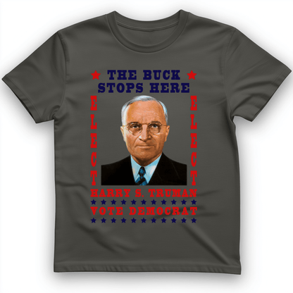 Harry Truman T-Shirt Charcoal / S