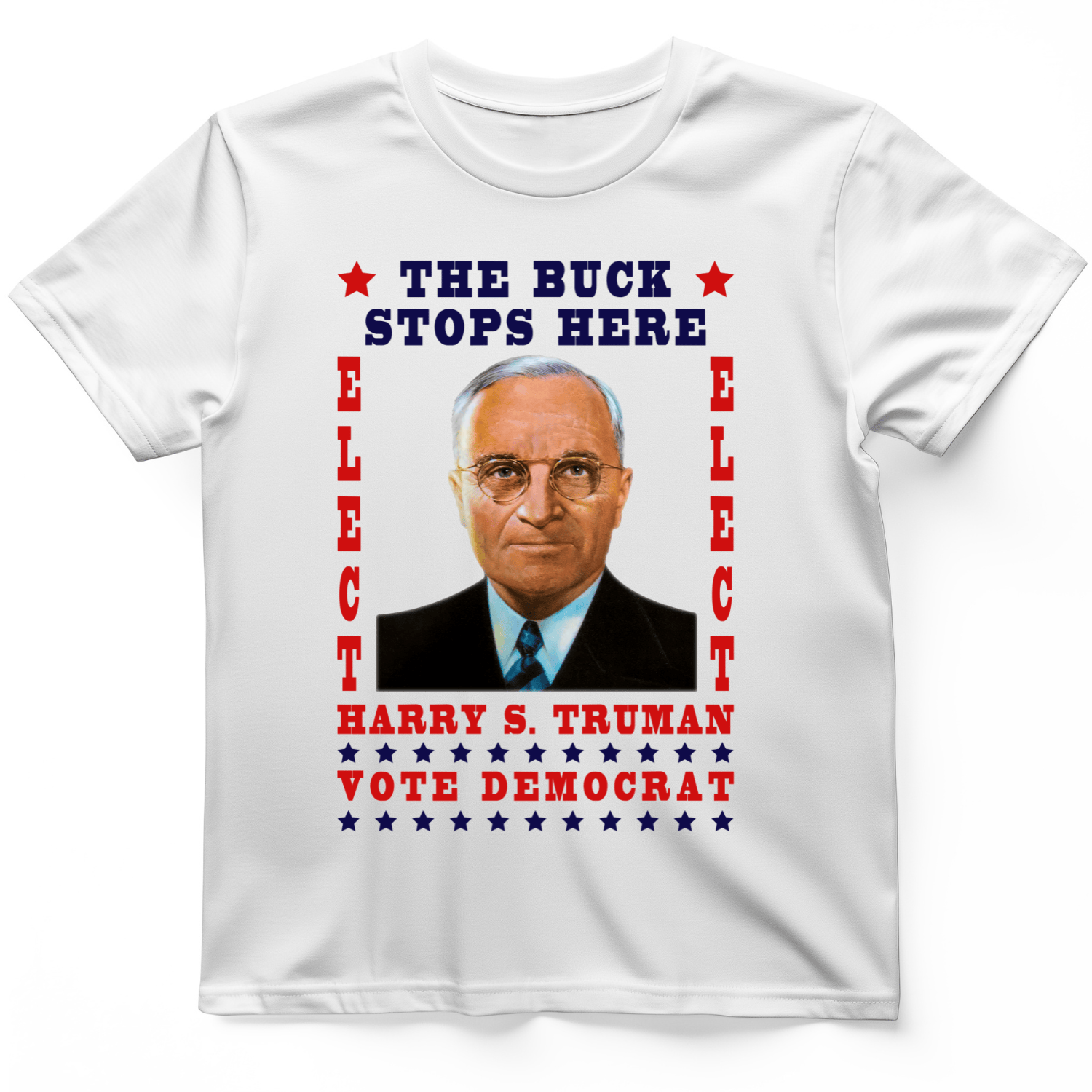Harry Truman T-Shirt White / S