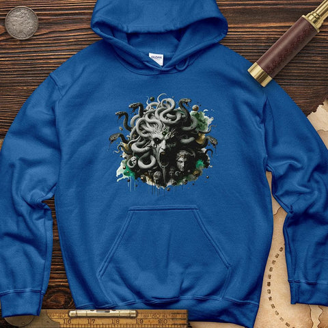 Haunting Medusa With Snake Hoodie