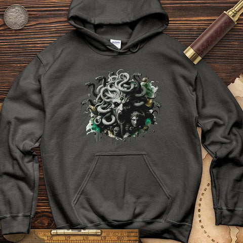 Haunting Medusa With Snake Hoodie