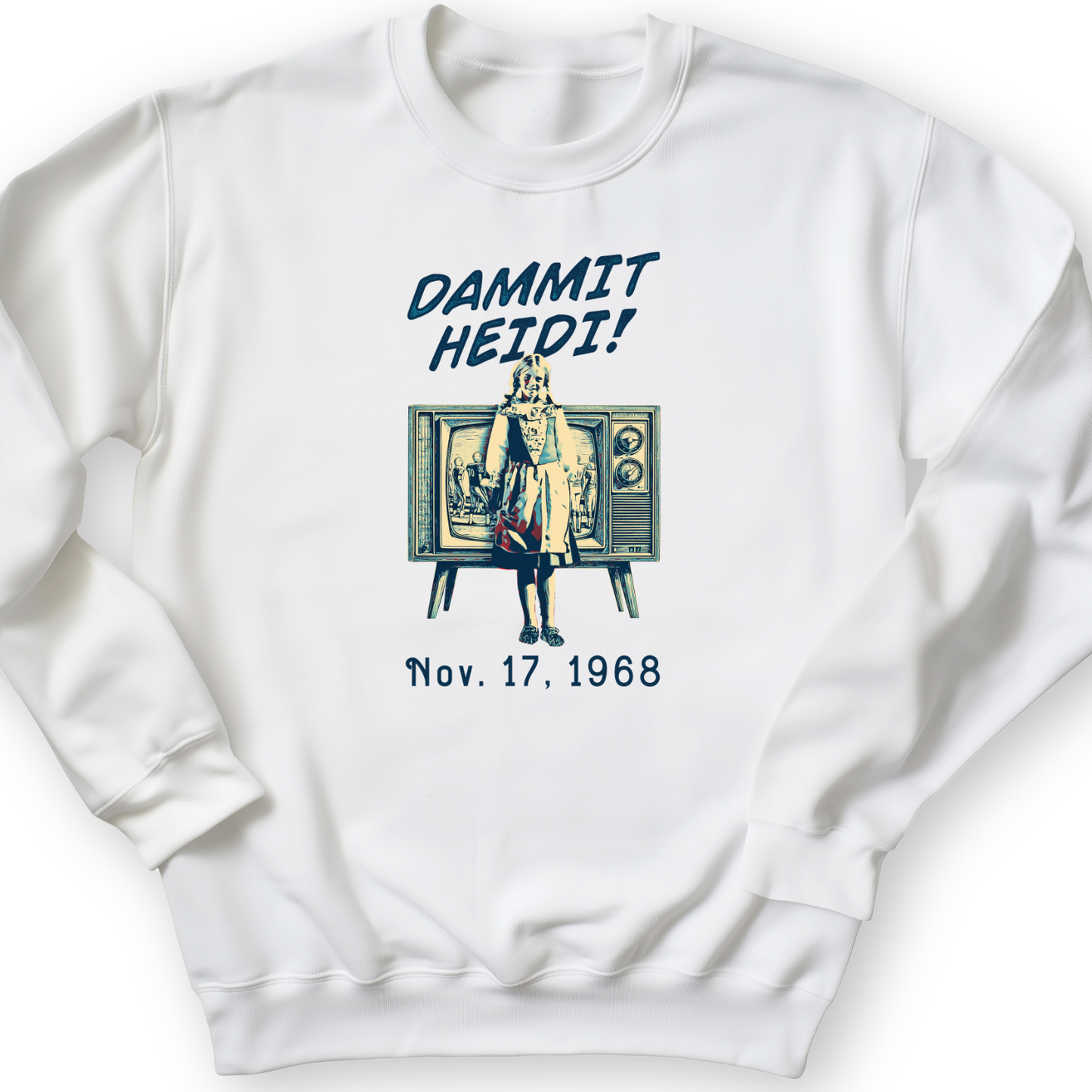 Heidi Bowl Crewneck White / S