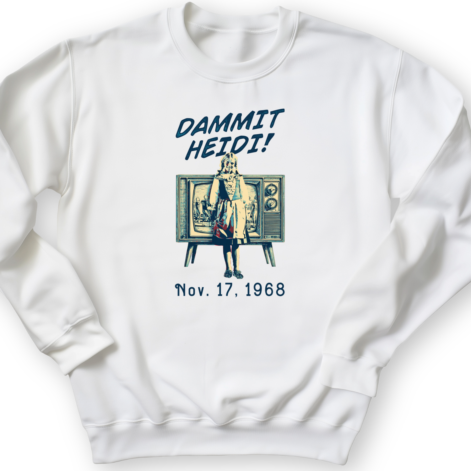 Heidi Bowl Crewneck White / S