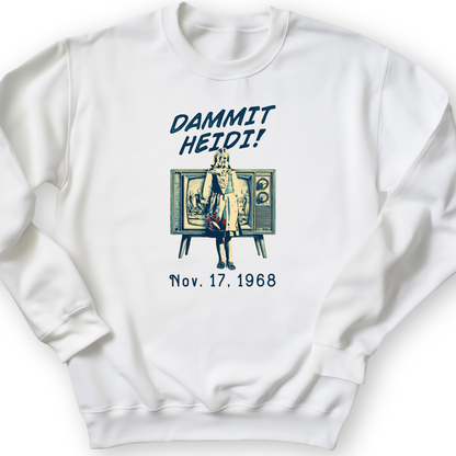 Heidi Bowl Crewneck White / S