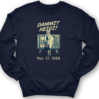 Heidi Bowl Crewneck Navy / S