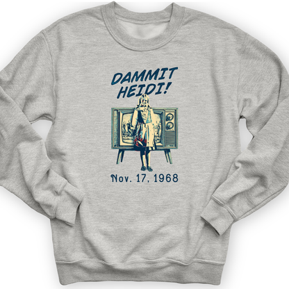 Heidi Bowl Crewneck Sport Grey / S