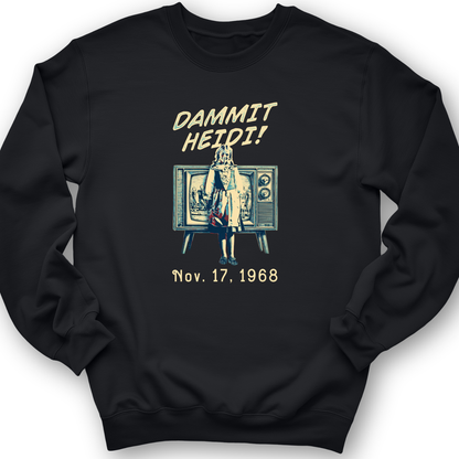 Heidi Bowl Crewneck Black / S