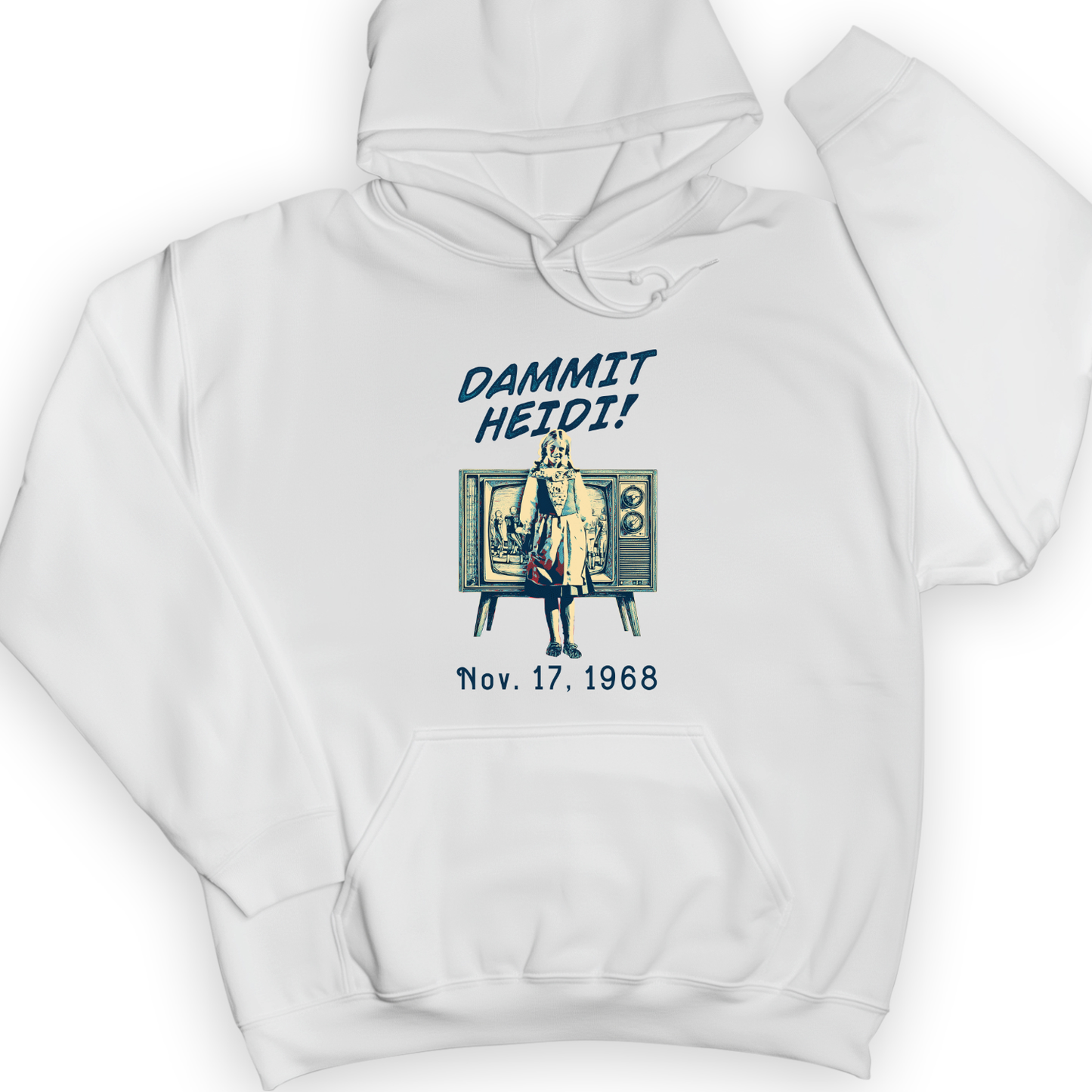 Heidi Bowl Hoodie White / S