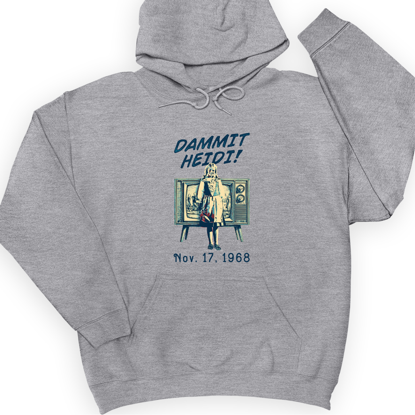Heidi Bowl Hoodie Sport Grey / S