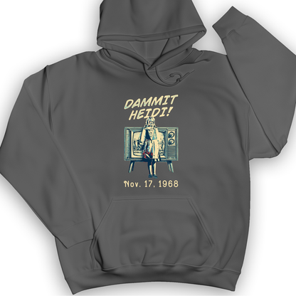 Heidi Bowl Hoodie Charcoal / S