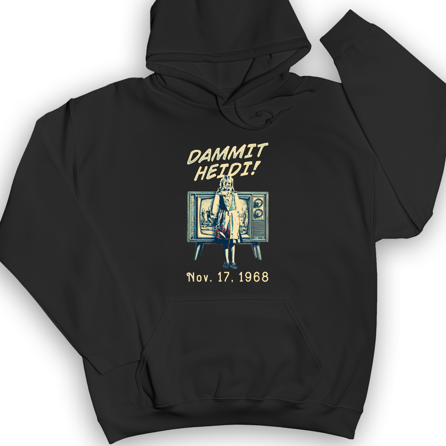 Heidi Bowl Hoodie Black / S