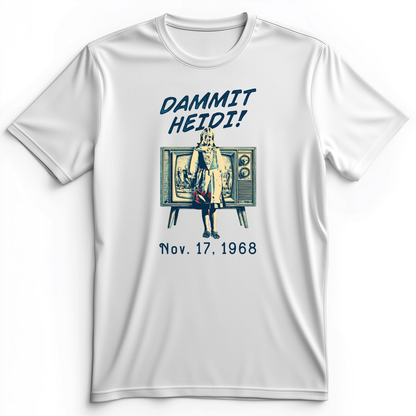 Heidi Bowl Premium Tee White / S