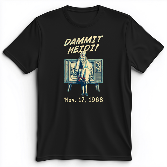 Heidi Bowl Premium Tee Black / S