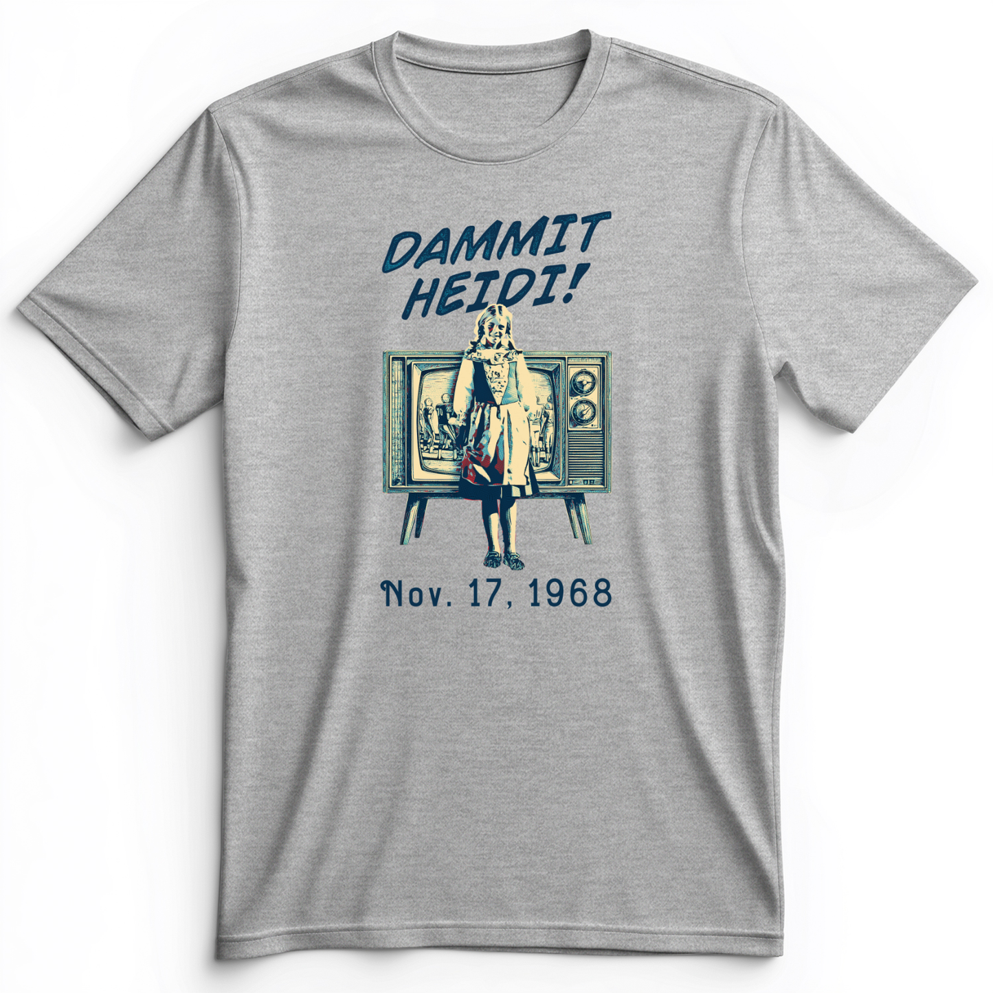 Heidi Bowl Premium Tee Athletic Heather / S