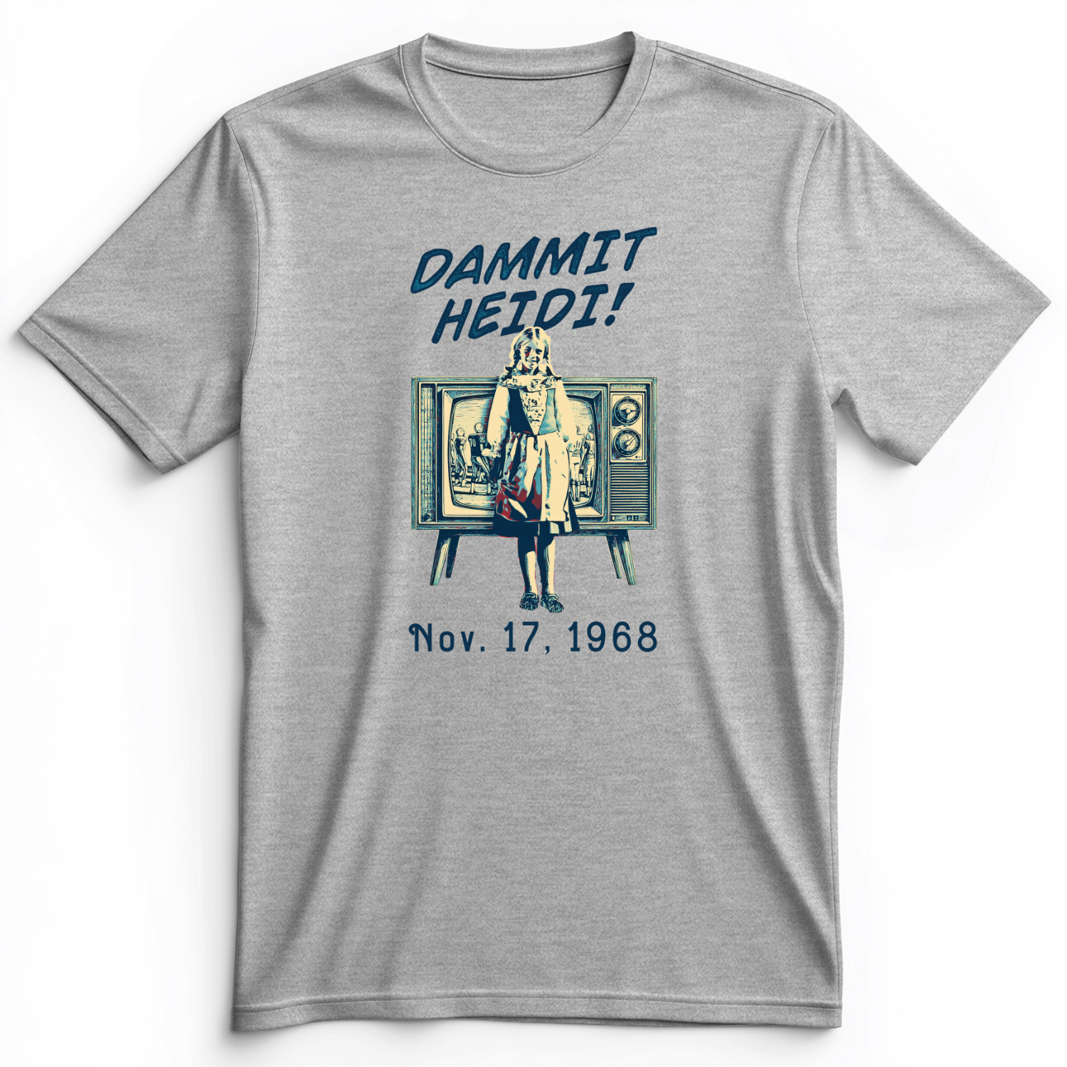 Heidi Bowl Premium Tee Athletic Heather / S