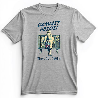 Heidi Bowl Premium Tee Athletic Heather / S