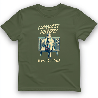 Heidi Bowl T-Shirt Military Green / S