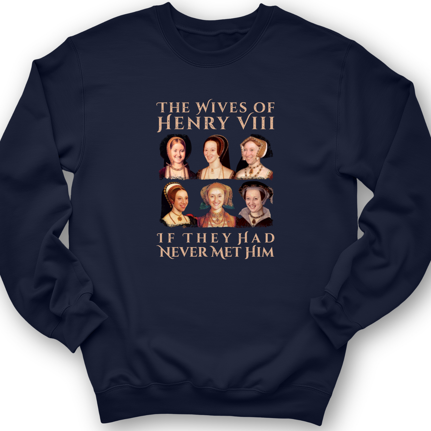 Henry's Wives Crewneck Navy / S