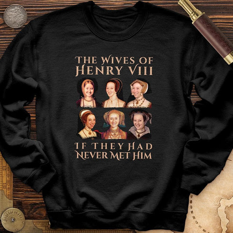 Henry's Wives Crewneck Black / S